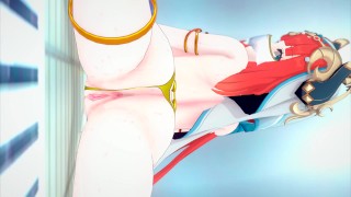 Nilou rides A Hilichurl Genshin Impact Hentai Dance 3D sex Porn