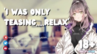 Desperate neck kissing and thigh grinding - ASMR Audio Roleplay  Friends to Lovers, Moans, Whimpers