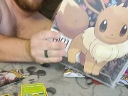 Preview 3 of BBW MILF and Hubby open pokemon cards nude.