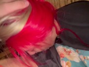 Preview 5 of Super Sloppy Rough BLowjob Mouth Fuck & Throatpie Cums Deep FULL VIDEO ON ONLYFANS p0rnellia