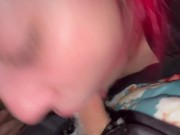 Preview 4 of Super Sloppy Rough BLowjob Mouth Fuck & Throatpie Cums Deep PT 2 FULL VIDEO ON ONLYFANS p0rnellia