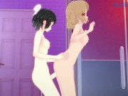 Preview 5 of Hibiki Tachibana and Miku Kohinata have intense futanari sex at a love hotel. 2 - Symphogear Hentai