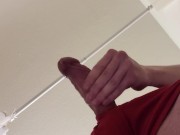 Preview 3 of Big JUICY dick stroked and drips cum for you to eat.