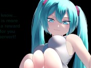 Preview 2 of Premature Ejaculation FINALE Hatsune Miku Hentai JOI (Gentle Femdom Feet/Armpits)