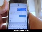 Preview 1 of Step Sister Sends Nudes To Her Step brother By Mistake - SisLovesMe