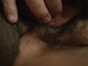 Preview 4 of BBW Mom fuck Anal HArd with lover hairy pussy
