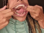 Preview 3 of I stretch my huge mouth out to give you amazing mouth views