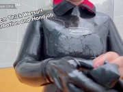 Preview 5 of 6,5cm Thick Wetsuit Masturbation and Handjob