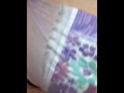 Preview 2 of Diaper sex with creampie for wifey