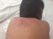 Preview 1 of Bonnie's Tight, Pink, AssHole resized from a Hard ButtFuck. POV 4K.