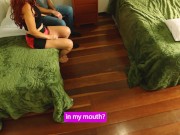 Preview 2 of We invite a guy for her to give a blowjob.