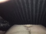 Preview 5 of Sexy redhead Stepmom in black stockings rides her sons Big White Cock! Moaning & POV! 😈🔥