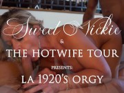 Preview 5 of LA Hotwife Tour 1920's Orgy