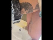 Preview 4 of Pissing On Sink