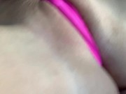 Preview 3 of Kiki Myles masturbating to orgasm on a friend's bed I am very horny in the morning