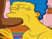 Preview 3 of MARGE SUCKS A BLACK COCK (THE SIMPSONS)