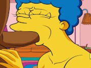 Preview 5 of MARGE SUCKS A BLACK COCK (THE SIMPSONS)