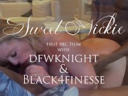 Preview 6 of Vickie takes on two sexy BBC