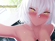 Preview 1 of Fate Gauntlet Part 3 - JOI - Jeanne Alter Busts Your Balls... Literally! (Femdom, CBT, Feet)
