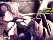 Preview 5 of Fate Gauntlet Part 3 - JOI - Jeanne Alter Busts Your Balls... Literally! (Femdom, CBT, Feet)