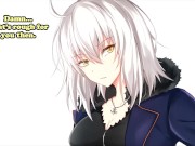 Preview 6 of Fate Gauntlet Part 3 - JOI - Jeanne Alter Busts Your Balls... Literally! (Femdom, CBT, Feet)