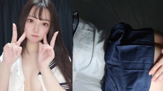 Training sex with a college girl, sperm overflows from her vagina.♡Japanese Amateur Hentai