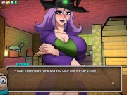 Preview 3 of HornyCraft [Minecraft Parody Hentai game ] Ep.14 the swamp witch thank us with a hot blowjob