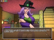 Preview 4 of HornyCraft [Minecraft Parody Hentai game ] Ep.14 the swamp witch thank us with a hot blowjob