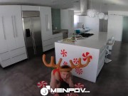 Preview 6 of MenPov Horny Hunks Love Sweaty Intense Sex On Christmas