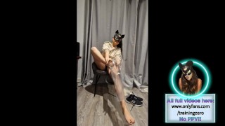 Foot Domination Teaser 10 - OnlyFans and Fansly: ygfoot - worship sniff lick trampling boot shoes