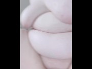Preview 3 of Pussy spreading and fucking, closeup, and orgasm