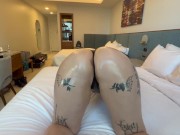 Preview 2 of Thick Goth Slut Angel Summer Worships My Body and Drains My Cum