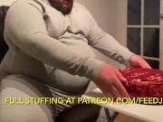 Preview 2 of FeedJeezy - 8300 Calorie Red Velvet Cake Stuffing HUGE FEEDEE WEIGHT GAIN’