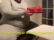Preview 3 of FeedJeezy - 8300 Calorie Red Velvet Cake Stuffing HUGE FEEDEE WEIGHT GAIN’