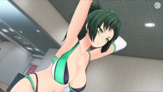 Japanese girl,Anri Kawai had mmf sex, uncensored.