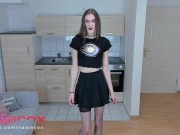 Preview 2 of gothic sissy girl ride bbc hard so much precum and cum intense