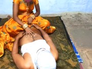 Preview 3 of In yellow saree Indian village Couple Homemade HD xxx