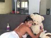 Preview 5 of I suck my teddy bear's dick