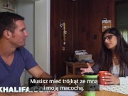 Preview 1 of MIA KHALIFA - Mój chłopak nie pozwala mi na trójkąt, więc uprawiałam seks z dwoma czarnymi mężczyzna