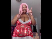 Preview 1 of Isla Moon Tit/Body/Belly Worship
