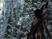 Preview 6 of RISE OF THE TOMB RAIDER NUDE EDITION COCK CAM GAMEPLAY #23