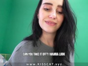 Preview 6 of Stepmom explain to Stepson how to lost Virginity while Sick / Kisscat.xyz
