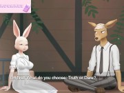Preview 6 of Haru's secret life Chapter #1 sexy furry bunny [Full Gallery hentai game] Beastars