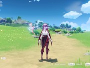 Preview 2 of Genshin Impact Rosaria Extreme Thicc Version by Tedom and XCGames Showcase