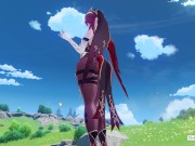 Preview 3 of Genshin Impact Rosaria Extreme Thicc Version by Tedom and XCGames Showcase