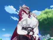 Preview 5 of Genshin Impact Rosaria Extreme Thicc Version by Tedom and XCGames Showcase