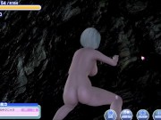 Preview 1 of Dead or Alive Xtreme Venus Vacation 2B Rock Climbing Nude Mod Fanservice Appreciation