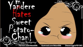 [F4A] Yam-Chan Goes Yandere Over Sweet Potato Pie! [Turkey Day Audio]