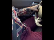 Preview 3 of Cumshot while driving is harder than I tought !