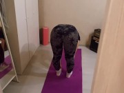 Preview 1 of Step Daddy Spy Fucked Tight Cute Pussy After Workout